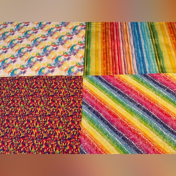 NEW Handmade Quilt Inside Out Movie Theme Colorful Throw Size - Picture 4 of 4